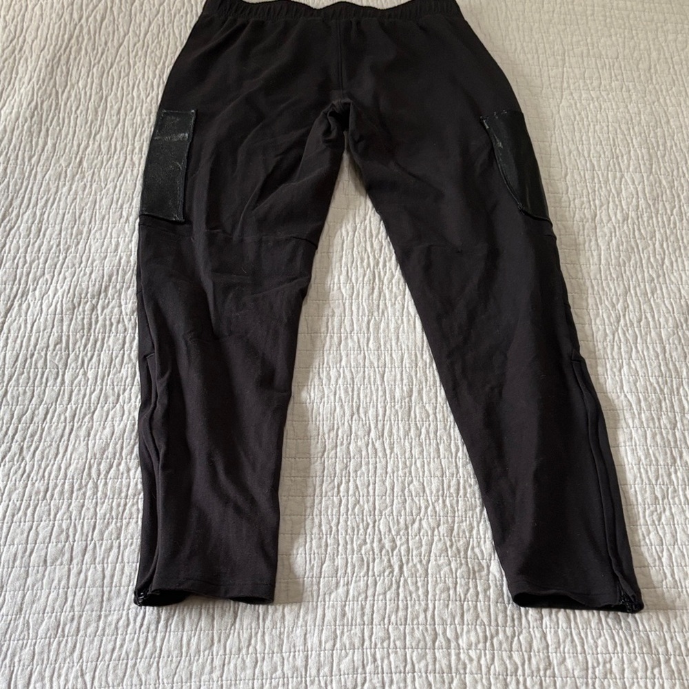 Bloch Black Joggers with Side Detail and Ankle zippers - Picture 5 of 8